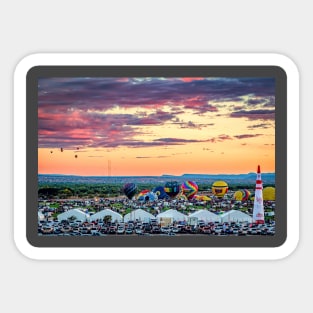 Albuquerque Hot Air Balloon Fiesta Sticker